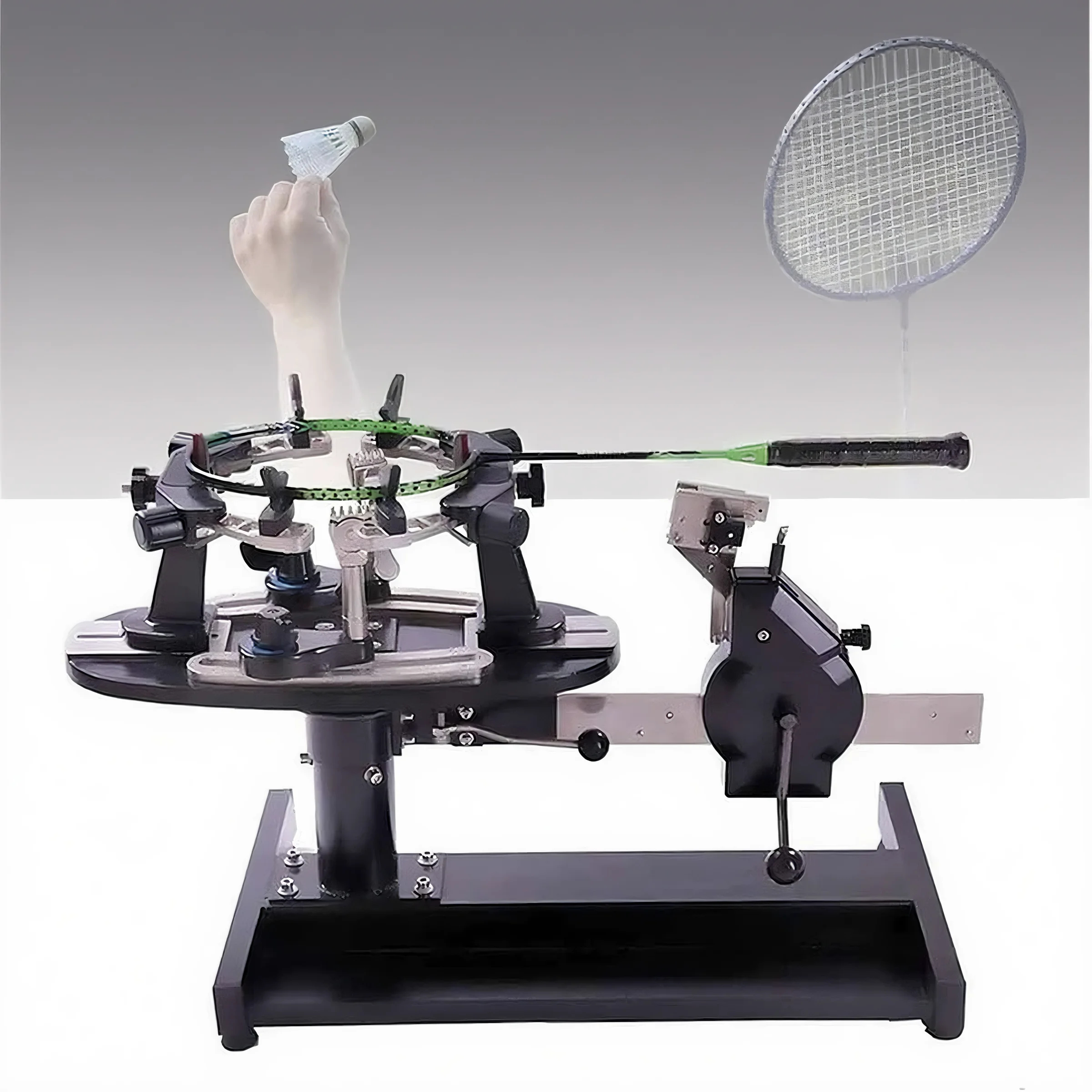 a racket string machine